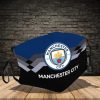 Manchester City Streak 3D Face Mask