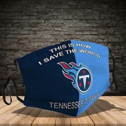 Tennessee Titans 3D Face Mask