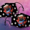 Pug love cloth face