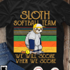 SLOTH SOFTBALL TEAM