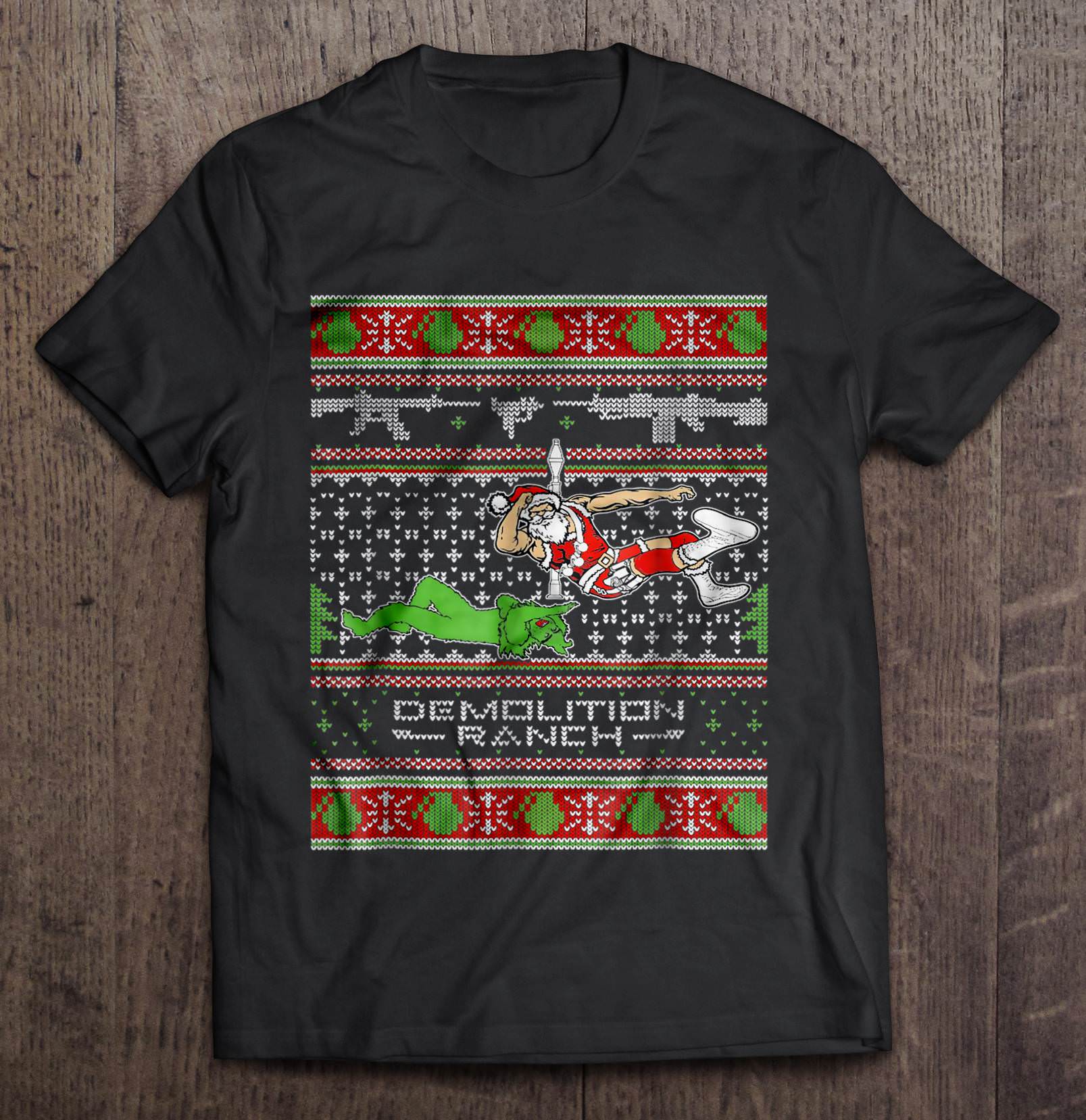 demolition ranch ugly christmas sweater demolition ranch ugly christmas sweater