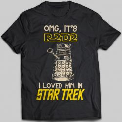 omg it's r2d2 tee shirt