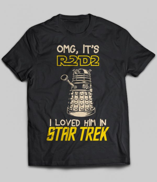 omg it's r2d2 tee shirt