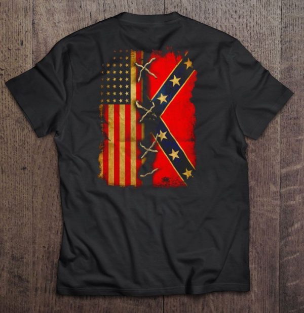 confederate battle flag t shirt