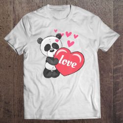 valentines day panda