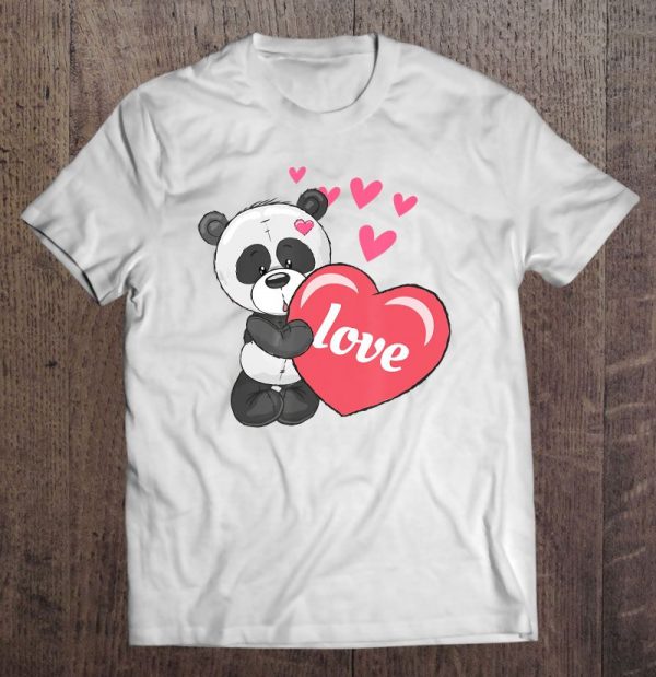 valentines day panda