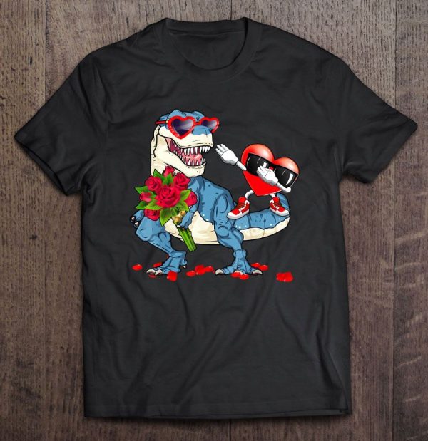 dinosaur valentine shirt