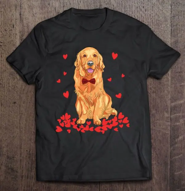 golden retriever valentines