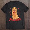 happy valentines day golden retriever
