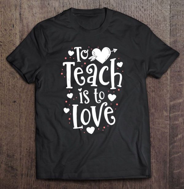 teacher valentine shirt