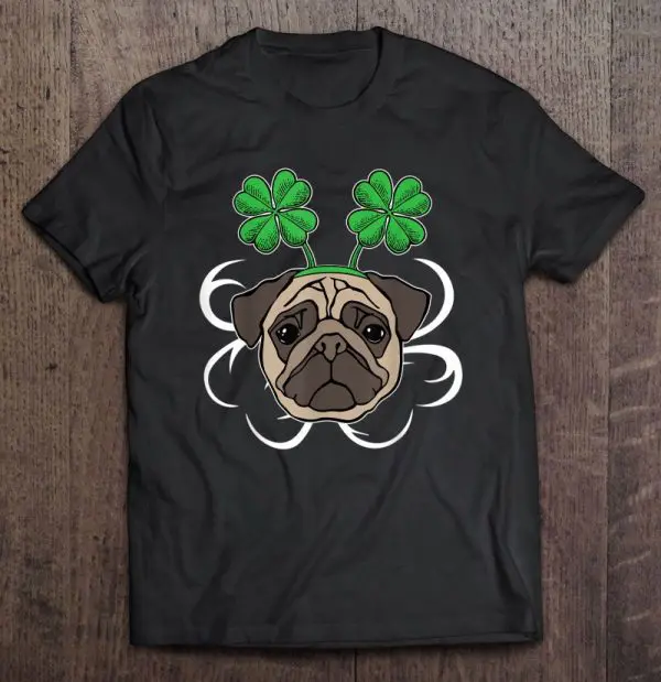 irish pug shirt