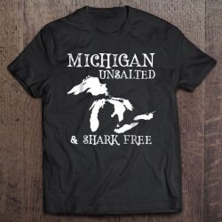 unsalted and shark free t shirt