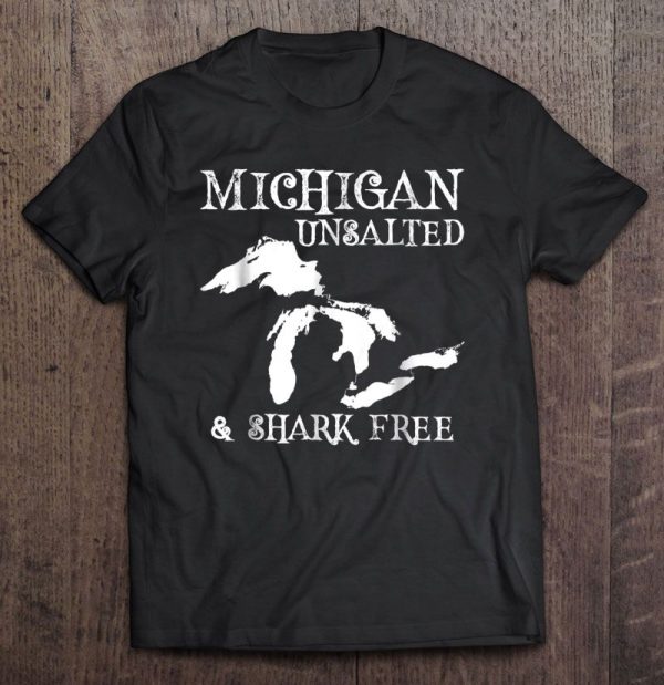 unsalted and shark free t shirt