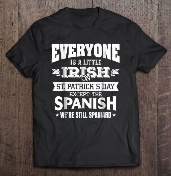 except in spanish