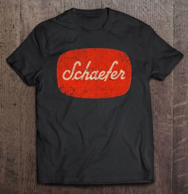 schaefer beer t-shirt
