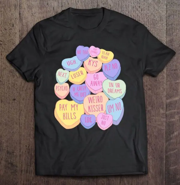 anti valentine's day candy hearts