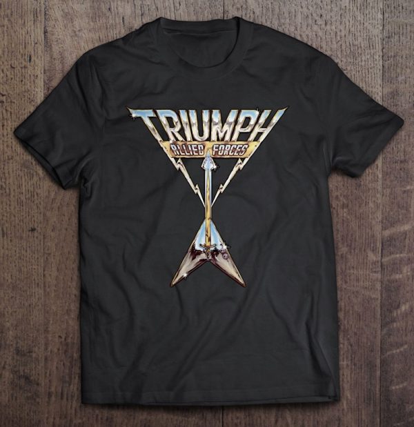 triumph allied forces t shirt