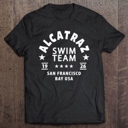 alcatraz swim team t shirts