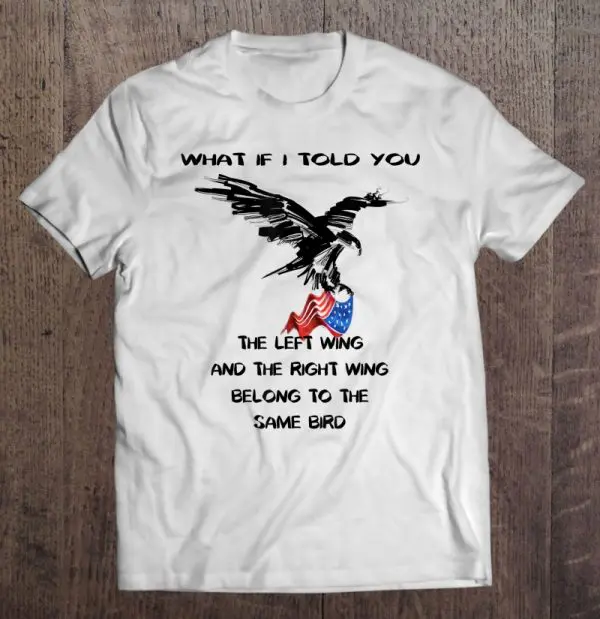 the left wing and the right wing belong to the same bird