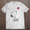snoopy with a heart