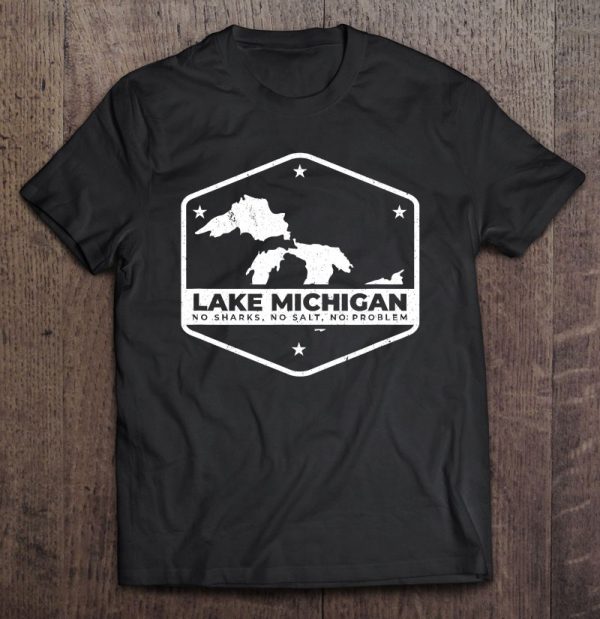 lake michigan no salt t shirt