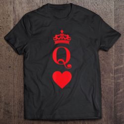 king and queen card shirts