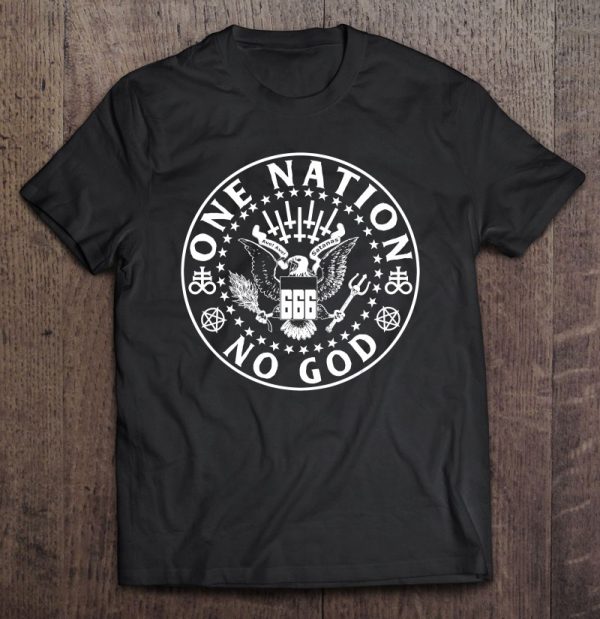 one nation no god shirt