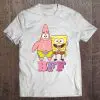 spongebob and patrick bff shirts