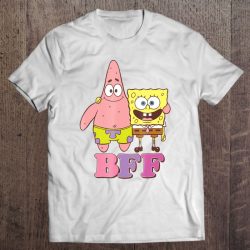 spongebob and patrick bff shirts