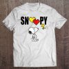 snoopy zip hoodie
