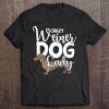 crazy wiener dog lady tee