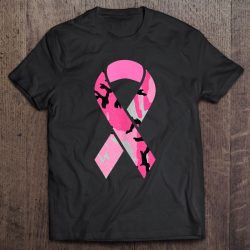 pink camouflage breast cancer shirts