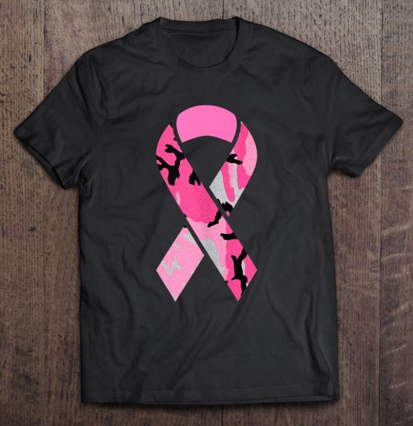 pink camouflage breast cancer shirts