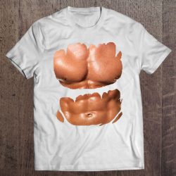 fake six pack abs costume