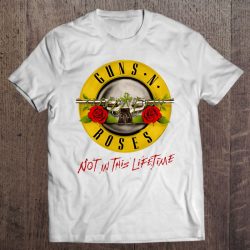 guns and roses not in this lifetime t shirt