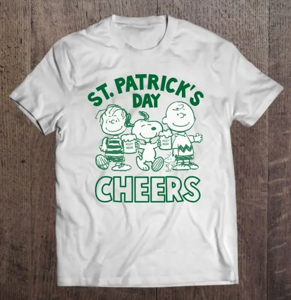 snoopy st patrick's day shirt