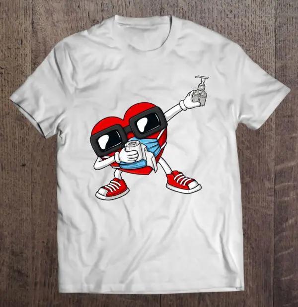 dabbing heart