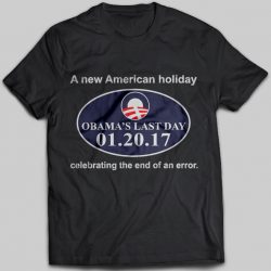 obama's last day t shirt