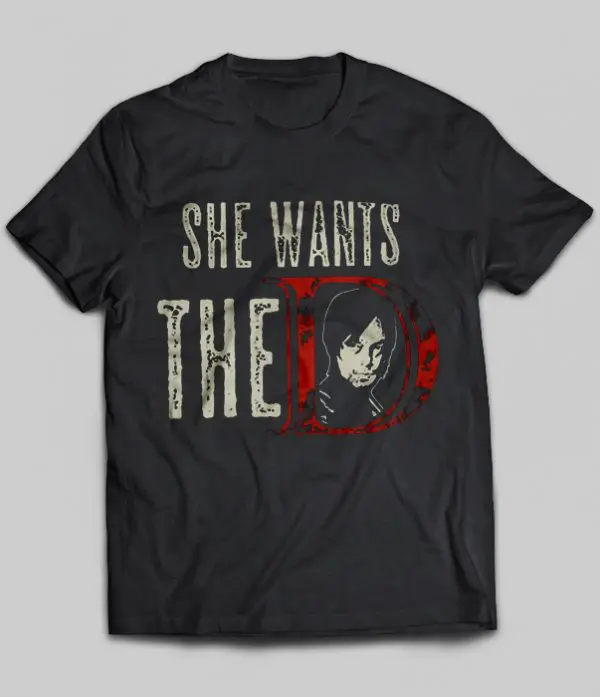 walking dead she wants the d shirt