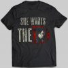 she wants the d shirt walking dead