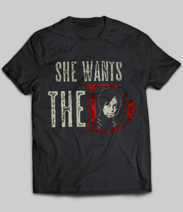 she wants the d shirt walking dead
