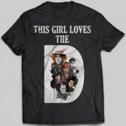 this girl loves the d deadpool shirt