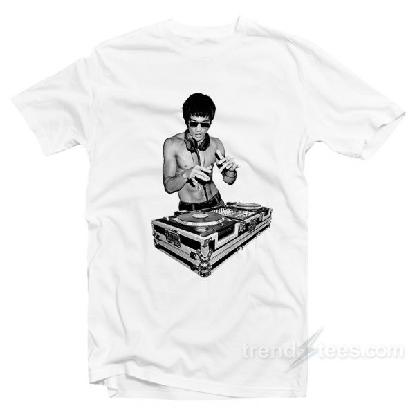 bruce lee djing t shirt