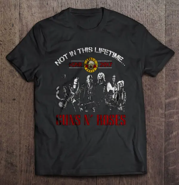 gnr not in this lifetime tour shirt