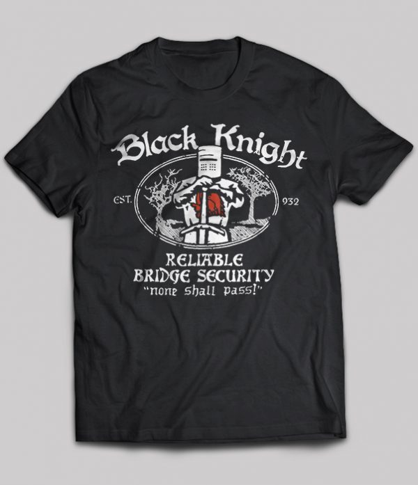 black knight bridge security t shirt