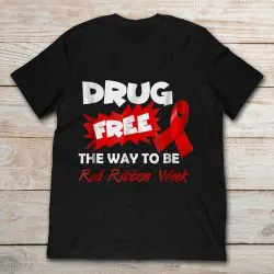red ribbon week t shirt ideas