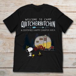 woodstock happy camper t shirt