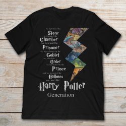 we are the harry potter generation shirt