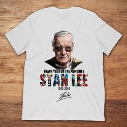 stan lee thanks for the memories shirt
