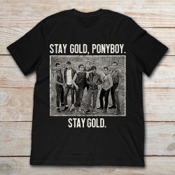 stay golden ponyboy tee shirt